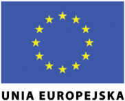 Logotyp Unii Europejskiej. Link do listy zrealizowanych projektów