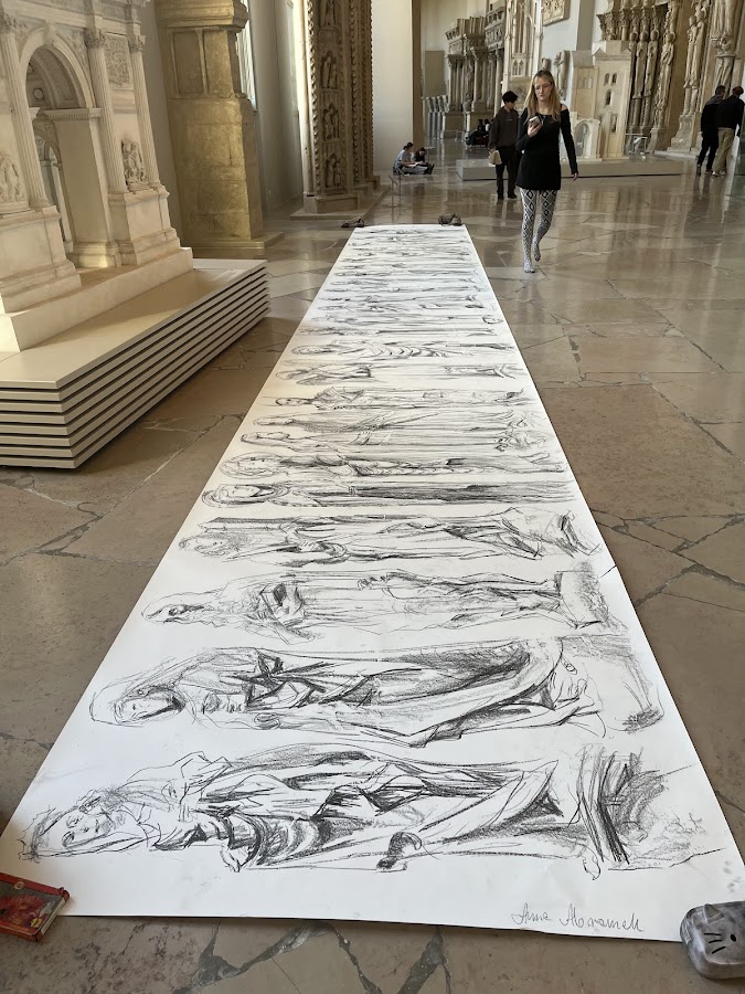 Prace rysunkowe studenckie