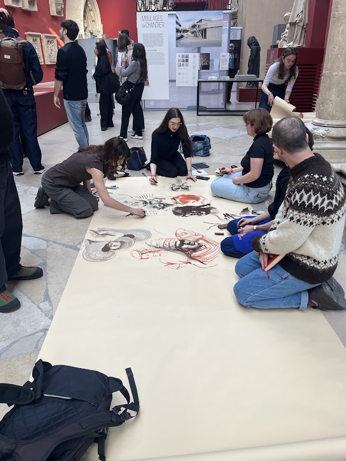 Prace rysunkowe studenckie